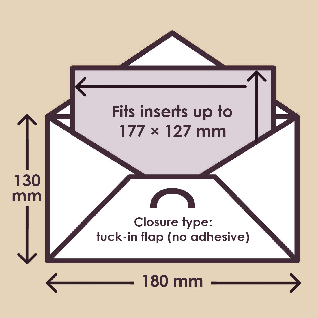 Love Embossed Envelope 18 × 13 cm (pack of 25) - Image 4
