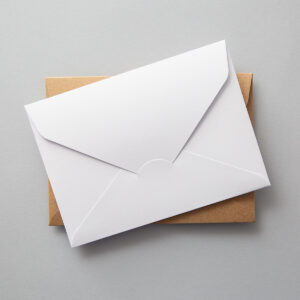 13x18 cm ivory envelope